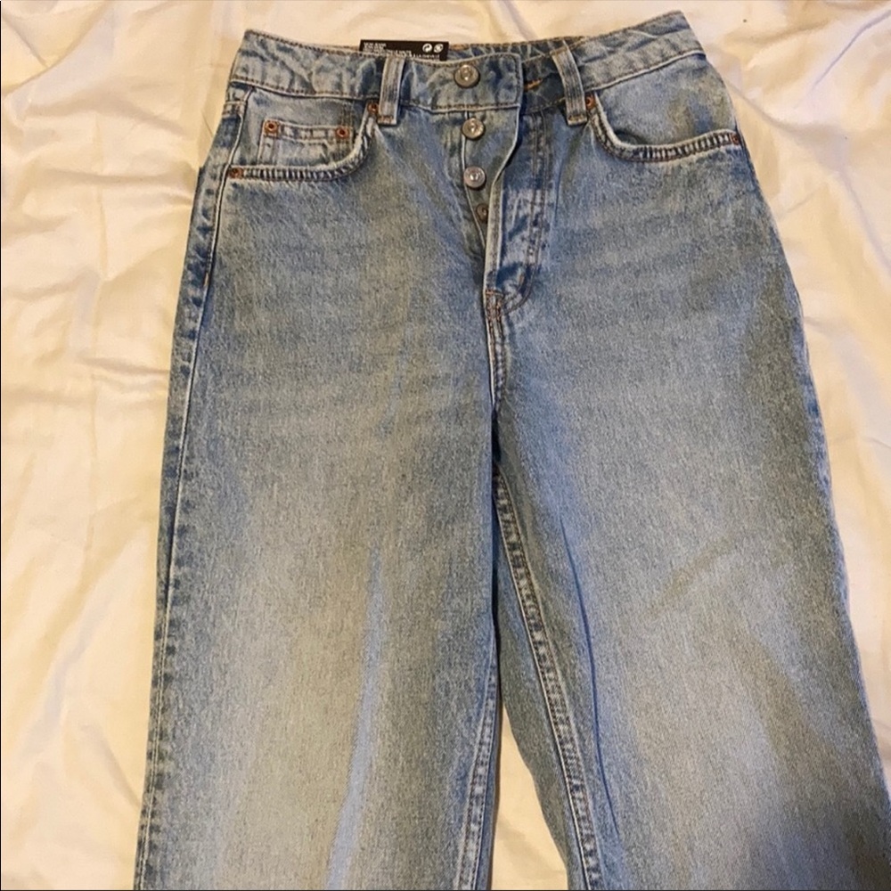 H & M Mom Jeans, High Waisted